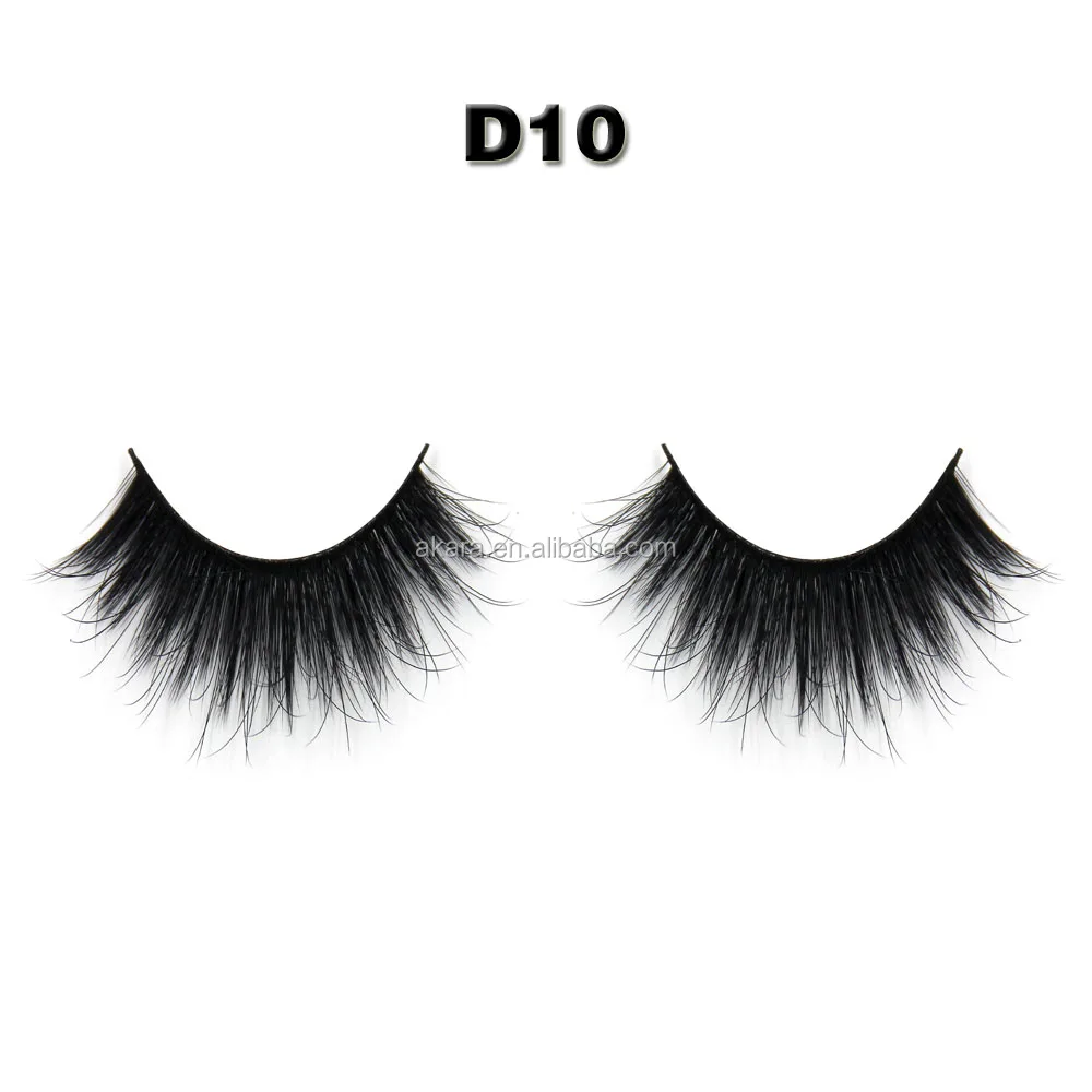 

Synthetic Fiber Fake Eyelashes 3D Style False Eyelashes Handmade Type, Black