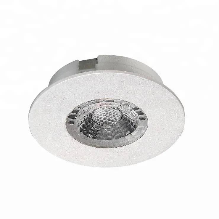 Round  Wireless Cob Recessed 220v Switch Mini  Kitchen Led Under Cabinet Light