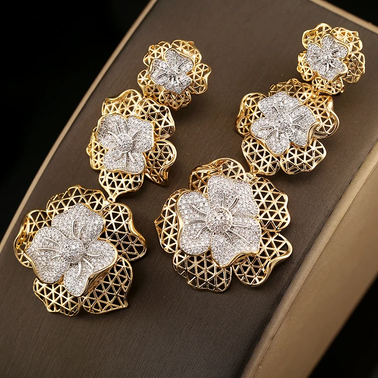 

2019 Newest design drop earrings big earrings for women