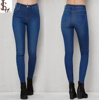 sky blue jeans for women