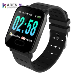 A6 IP67 Waterproof Touch Screen Fitness Tracker Smart Watch