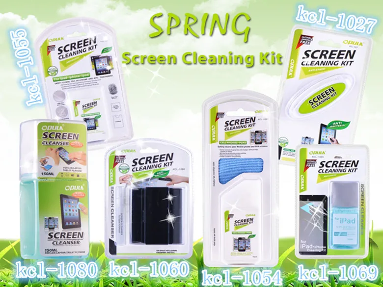 Opula 2in1 Multipurpose Screen Cleaner Kit With Microfiber Cloth Best