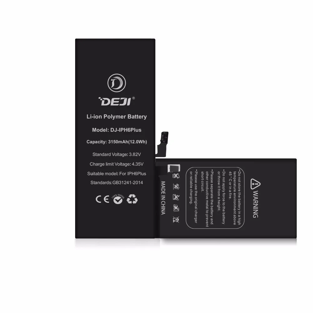 

3.85V 2915mah rechargeable lithium ion battery for phone 6 plus