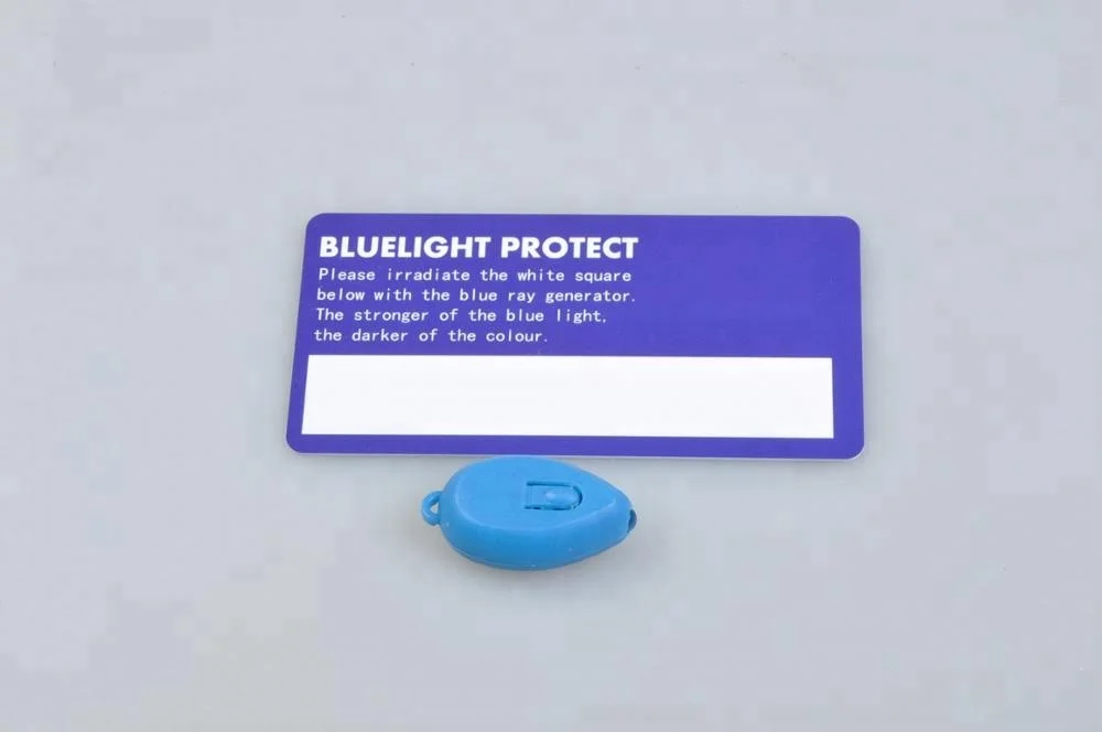 Anti blue Light Protect Blue Ray Blocker Tester Testing Card Buy Anti 