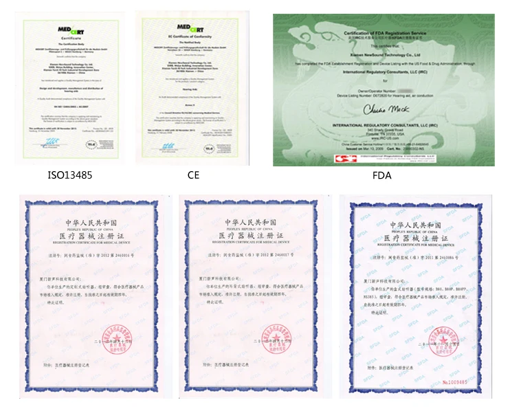 certifications