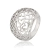 12884 Xuping big sterling silver color ring settings without stones,latest ring designs,dubai imitation jewelry