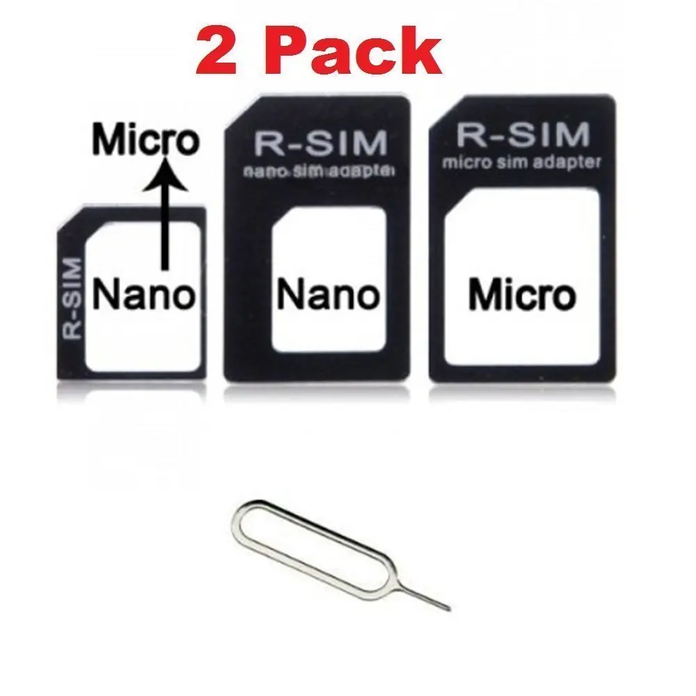 Sim Cards Black Nano Sim Adapter And Micro Sim Adapter And Nano To