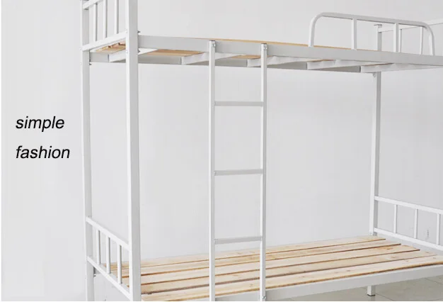 cheap military dorm metal triple bunk bed for sale