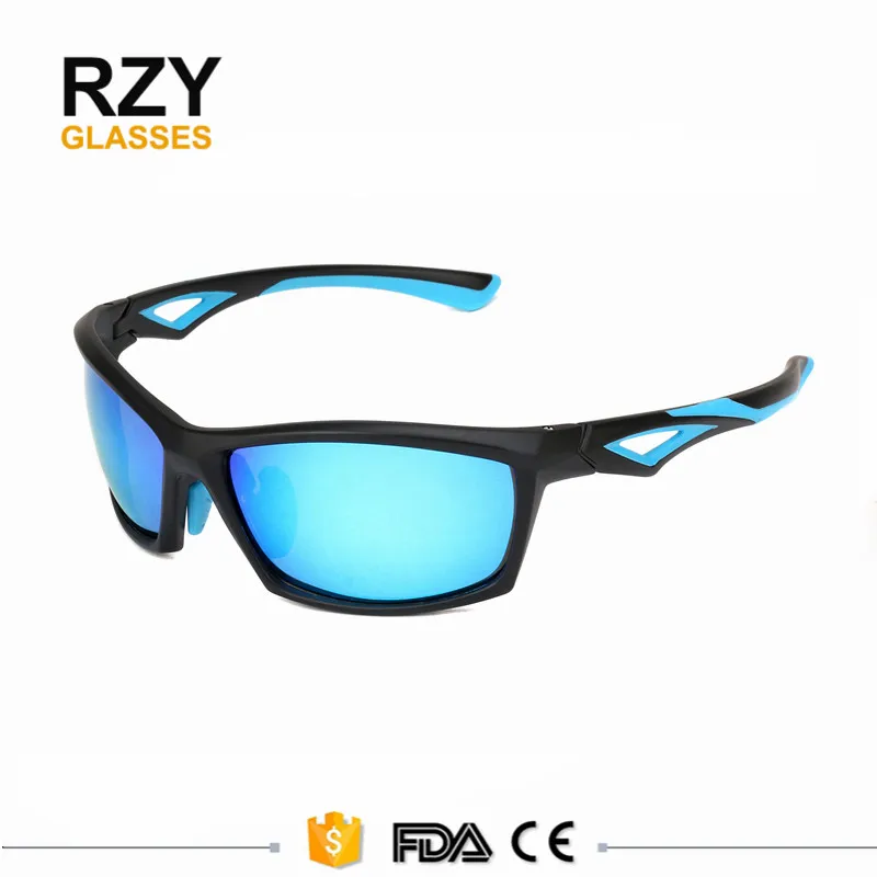 

2018 New TR90 Frame Sunglasses For Men Polarized Sports Eyewear Mirror Lens UV400 SunGlasses