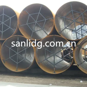 ASTM gas oil transport steel tube with Mild Carbon Spiral Welded Steel Pipe