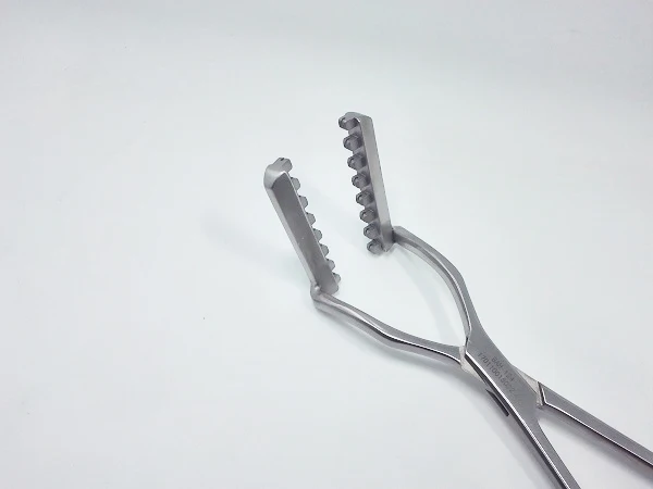 esophageal intestine stump purse-string suturing Pair Teeth Purse Pliers  Auto Suture Purstring Reusable Purse String