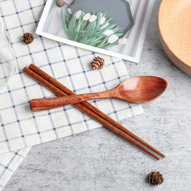 

Hot sale children spoon chopsticks reusable light set with box, N/a