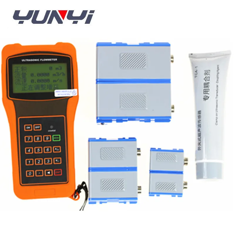 Handheld Water Flow Meter Portable Ultrasonic Flow Meter