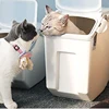 15kg plastic dog cat pet food storage container bin
