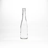 Wholesale Clear 500 ml Empty Crystal Red Wine Bottles Alcohol Beverage Packaging Glass Bottle for Liquor