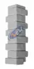 artificial decoration brick wall corner accessory