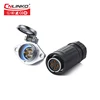 new waterproof dc power cable connector outdoor plug and socket 4 pin waterproof bayonet connectors For Communication Equipment