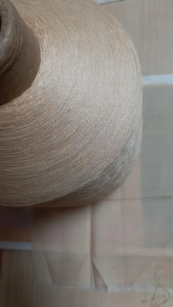 
100% Mulberry Spun Silk Yarn 120Nm/2 Super Grade Quality Bleached or Dyed 