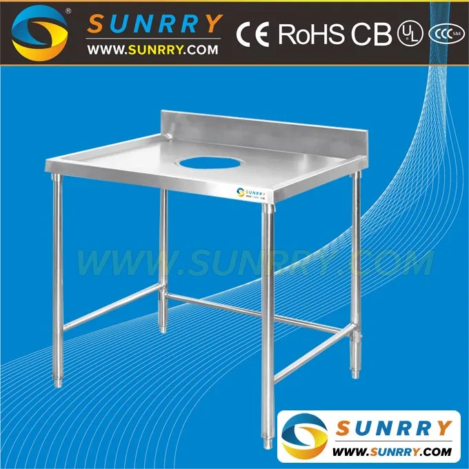 Stainless Steel Fish Cleaning Table Restaurant Cafe Table Restaurant Cafe Table Sy Wt712d Sunrry Buy Stainless Steel Fish Cleaning Table Dining