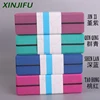 One or Two yoga Block Sets Solid or Two Tone Color Lightweight Comfortable EVA Closed Cell Foam 9" x 6" x 3" double layer brick