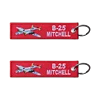 Aeroplane Key Ring Plane Embroidered Keyring Pilot Gift Souvenir