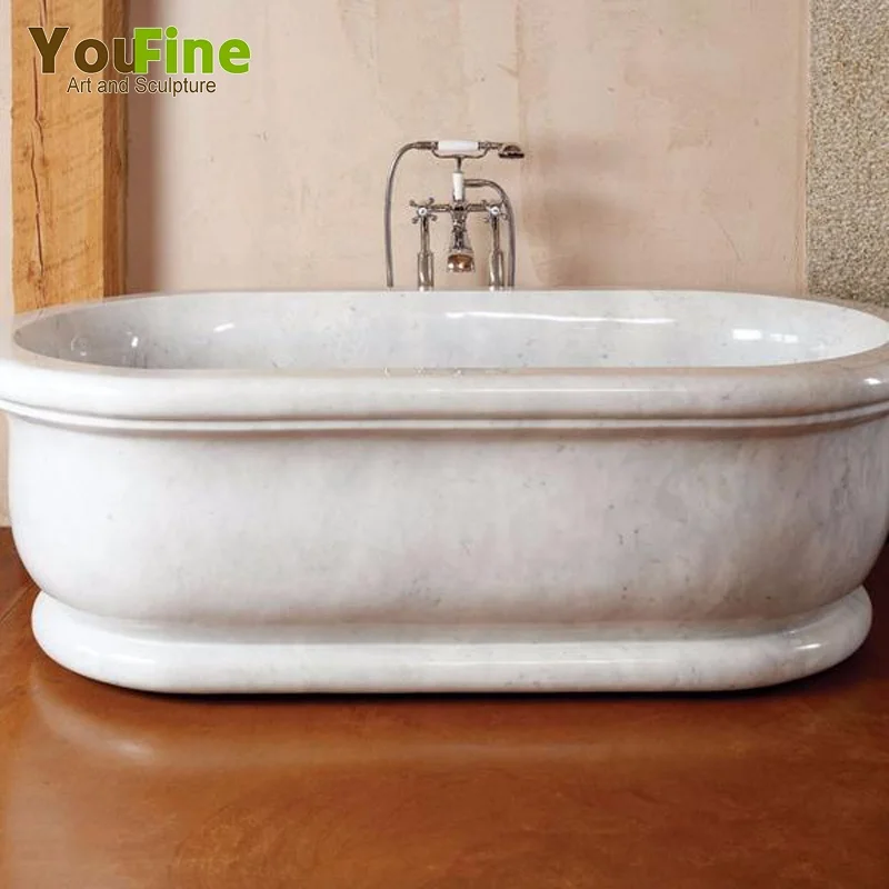 High Quality Modern Freestanding Solid Marble Bathtub Buy Marble