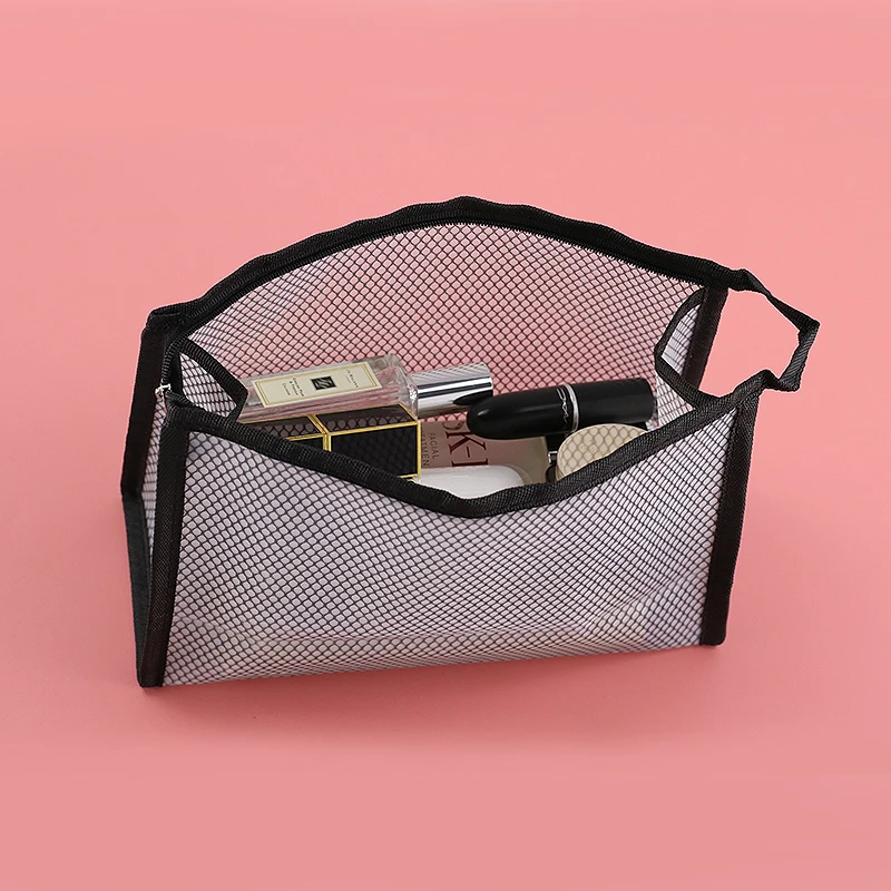 black cosmetic bag