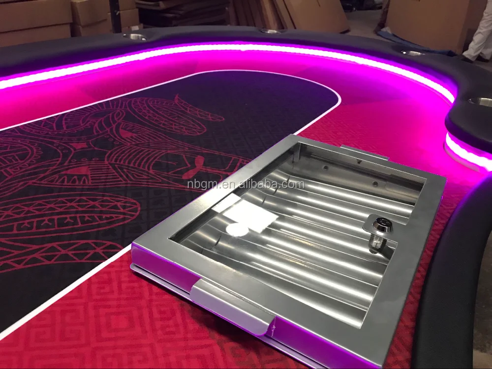 
96 x 48 Inch Casino Quality poker table for texas holder 