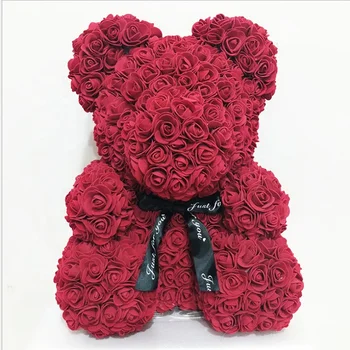 rose bear delivery on valentine's day