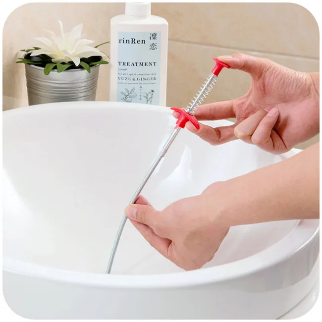 
60cm Metal Clog Remover Remove Sink Clog 