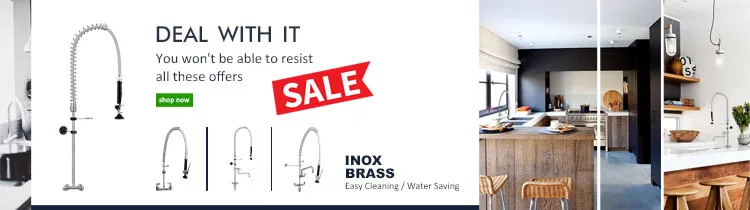 Lengthened Mop Pool Waterfall pull out kitchen Vintage Copper Faucet.jpg