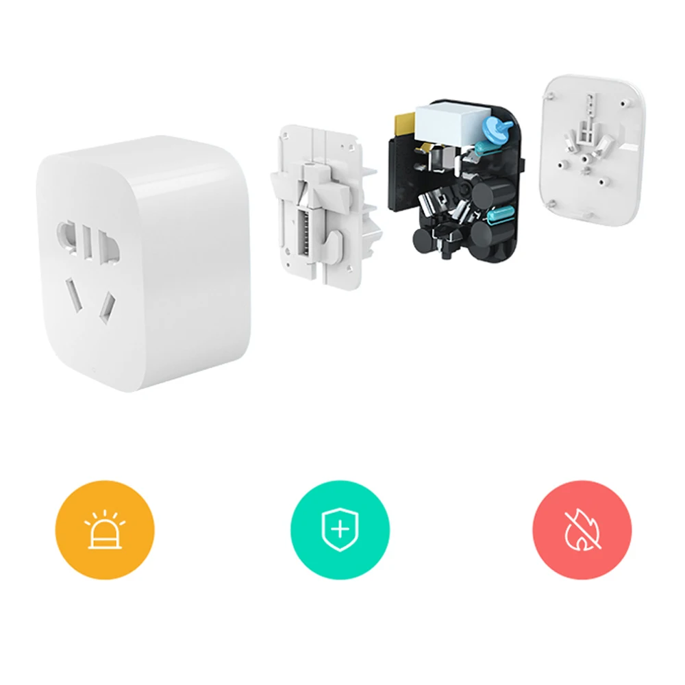 
Xiaomi Aqara zigbee wifi smart power wall socket with smartphone control 