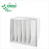 Medium efficiency non woven fabrics bag primary pocket filter F7 EU7 MERV7 air filter fabric for cleanroom
