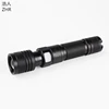 Portable USA XML-T6 500 lumens Retractable usb chargeable LED flashlight