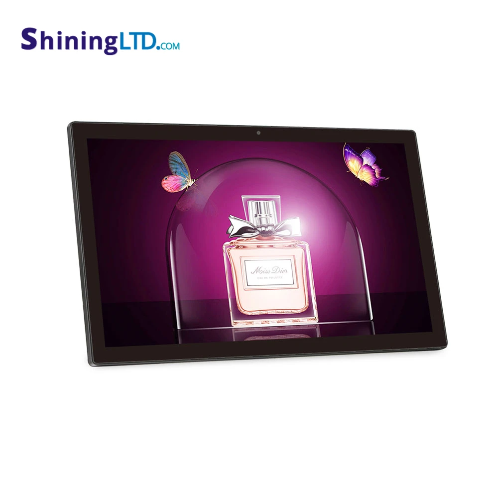 

Hot sale lcd video advertising 21.5 android wifi large screen tablet pc SH2152WF-T, Black