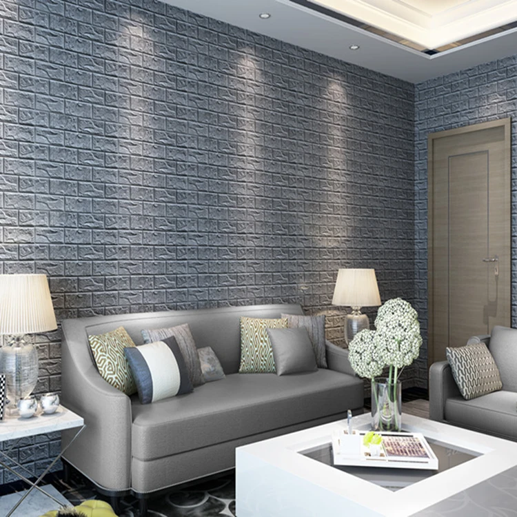 3D stereo wall waterproof 3d wallpaper trees