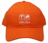 6 panel construction orange embroidery low profile textured plaid performance tech sports cap