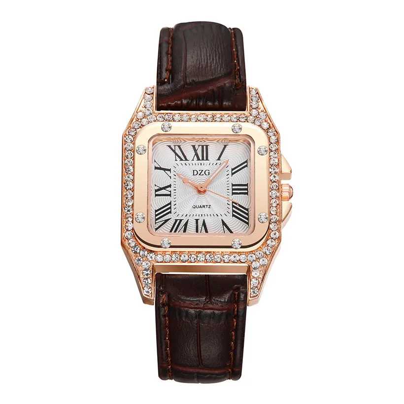 

Relogio Feminino Women Watch Leather Strap Bracelet Clock OEM Watch Made In China, 5 different colors as picture