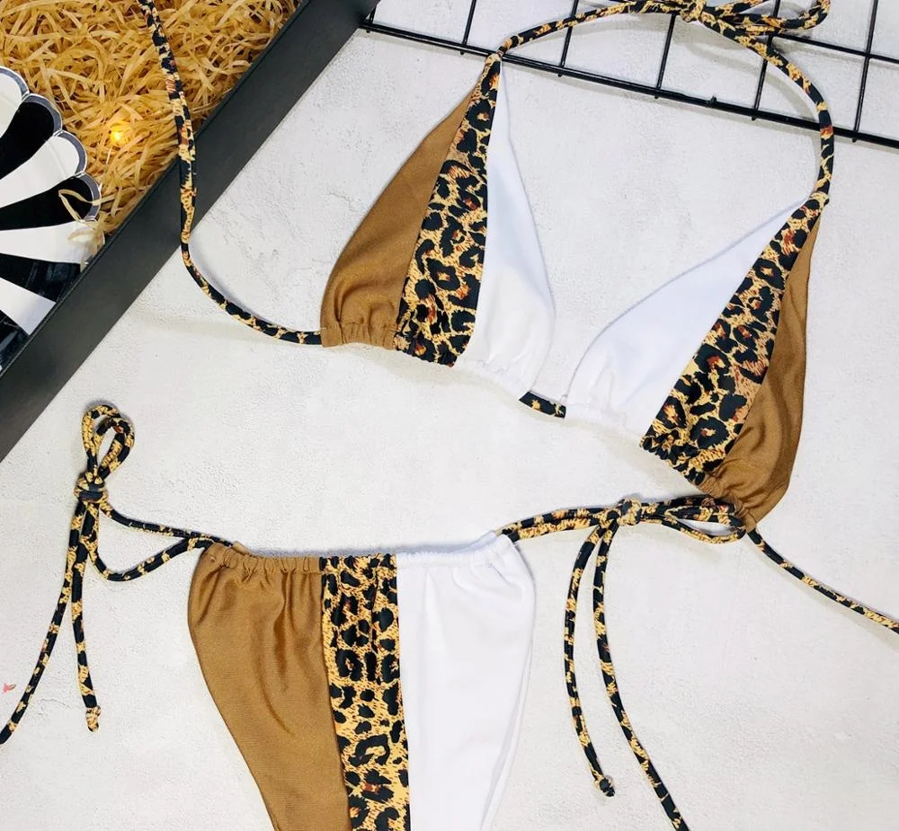 

B50623A Sexy europe style women stylish patchwork bikini