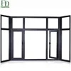 European Steel Looking Swing Aluminum Alloy Casement Window