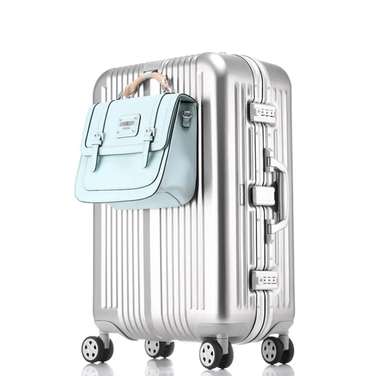 aluminum topas suitcase