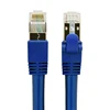Hot sellingL-CUBIC unique design premium quality pure copper Gold Plated Plug Cat8 double shielded networking cable