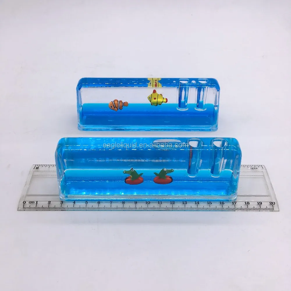 Novelty Liquid Ruler And Aqua Pen Holder For Promotion Buy Acrylic