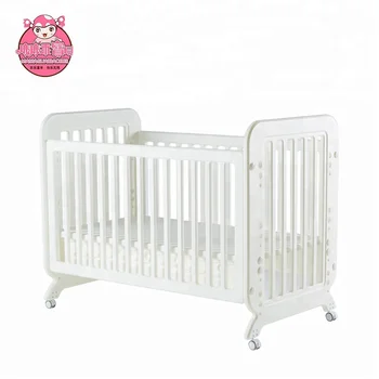 European Style 3 In 1 Multifunction Adult Plastic Baby Crib View