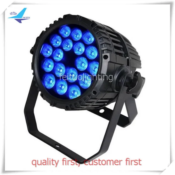 Outdoor Light DJ RGBWA 18x15w Led Par Can Waterproof IP65 Led Par Stage Light Free Shipping