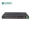 Hot Sales Maiwe 28 Full Gigabit Port QOS,Redundancy Ring Industrial Ethernet Switch Design for Power Industry