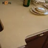 KKR solid surface manufacturer/ one piece bathroom sink and countertop