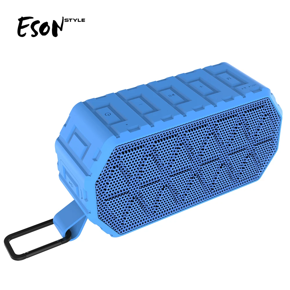 

Eson Style waterproof IPX6 1000mAh Portable Outdoor Stereo speaker, Energy Saving Bluetooth Speaker Top seller 2019 for Amazon