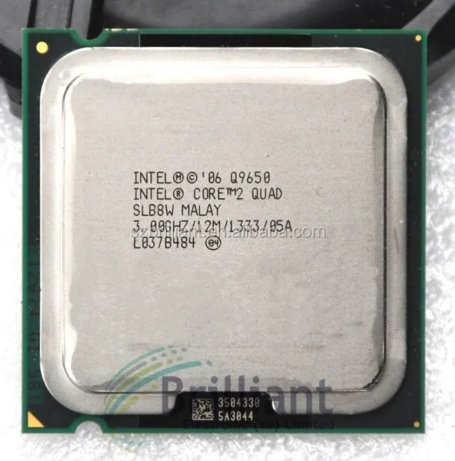 Intel Core2 Quad Processor Q9650 (12M Cache, 3.00 GHz, 1333 MHz FSB) SLB8V EO LGA775 Desktop CPU