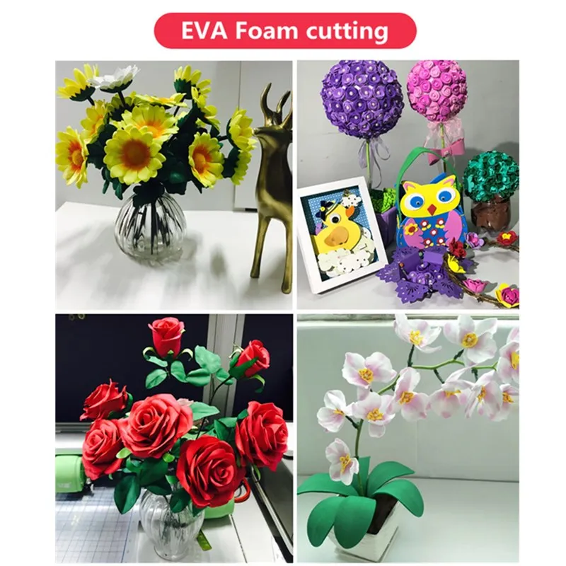 48" High Force 2000g Auto Contour Vinyl Cutting Plotter